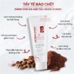 Tẩy Tế Bào Chết Cà Phê Dành Cho Da Mặt Sắc Ngọc Khang (Facial Scrub) (Tuýp 120 g) - Ảnh 3