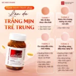 Viên Uống Glutathione Dưỡng Trắng Da Vượt Trội 60 viên (Tặng Kem Ngày fullsize) - Ảnh 3
