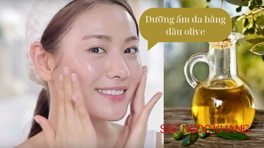 Mẹo dưỡng ẩm da bằng dầu olive