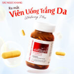 Viên Uống Glutathione Dưỡng Trắng Da Vượt Trội 60 viên - Whitening Plus Sắc Ngọc Khang - Ảnh 2