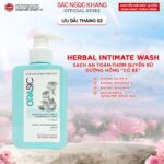 Dung Dịch Vệ Sinh Thảo Dược Orasic Dưỡng Hồng Sắc Ngọc Khang (Herbal Intimate Wash) 200ml - Ảnh 3