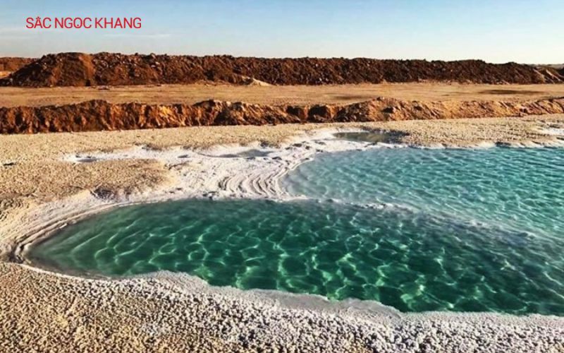 Ectoin được tìm thấy trong hồ muối ở sa mạc Ai Cập
