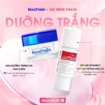 Combo Dưỡng Trắng Da gồm Kem Hoa Thiên và Serum Vitamin C (tặng Sữa dưỡng thể) - Ảnh 2