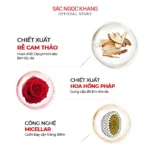 Combo Nước hoa hồng thảo dược Sắc Ngọc Khang 145ml + Nước tẩy trang thảo dược Sắc Ngọc Khang 145ml - Ảnh 4