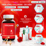 Viên Uống Collagen Dipeptide Hỗ Trợ Mờ Nếp Nhăn, Dưỡng Da Ẩm Mịn Sắc Ngọc Khang 120 viên