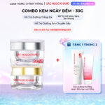 Combo Dưỡng Da Ngày Và Đêm Sắc Ngọc Khang (Kem Dưỡng Da Ban Đêm 30g và Kem Dưỡng Da Ban Ngày 5in1 30g, tặng Sữa rửa mặt 100g hoặc sữa dưỡng thể 50g)