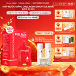 Nước Uống Collagen Dipeptide Mờ Nếp Nhăn - Dưỡng Ẩm Mịn Da Sắc Ngọc Khang (Hộp 30 túi x 20 ml)