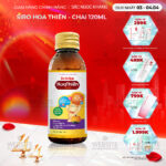 Siro ăn ngon Hoa Thiên chai 120ml giúp bé ăn ngon, hổ trợ phát triển trí não, tăng sức đề kháng của bé