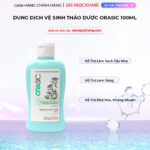 Dung Dịch Vệ Sinh Thảo Dược Orasic Sắc Ngọc Khang (Herbal Intimate Wash) 100ml