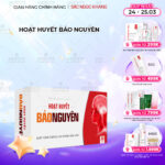 Viên Uống Hoạt Huyết Bảo Nguyên Hộp 30 viên