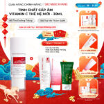 Serum Vitamin C Sắc Ngọc Khang 30ml - Tinh chất dưỡng trắng da diệu kỳ, mờ thâm nám, tàn nhang