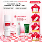 Serum Vitamin C Sắc Ngọc Khang 30ml - Tinh chất dưỡng trắng da diệu kỳ, mờ thâm nám, tàn nhang