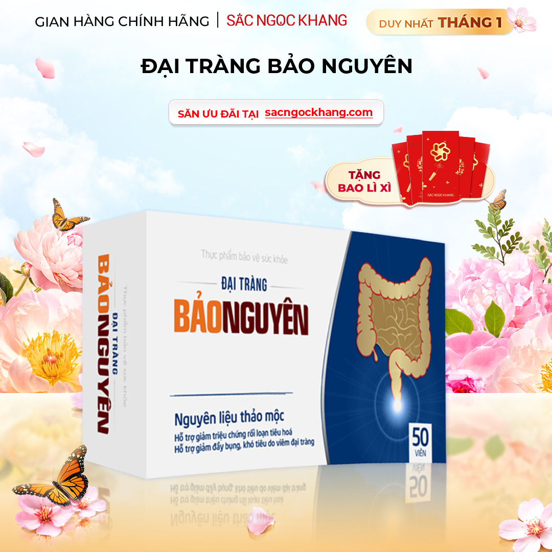 1729597724741176280 Viên uống Đại Tràng Bảo Nguyên (Hộp 50 viên) - Ảnh 1