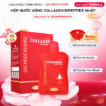Nước Uống Collagen Dipeptide Mờ Nếp Nhăn - Dưỡng Ẩm Mịn Da Sắc Ngọc Khang Hộp 5 gói x 20ml