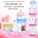 Kem Dưỡng Da Ban Đêm Sắc Ngọc Khang 30g - Dưỡng ẩm, mờ nám sạm, tàn nhang