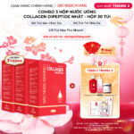 Combo 3 Hộp Nước Uống Collagen Dipeptide Mờ Nếp Nhăn - Dưỡng Ẩm Mịn Sắc Ngọc Khang