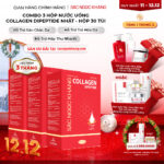 Combo 3 Hộp Nước Uống Collagen Dipeptide Mờ Nếp Nhăn - Dưỡng Ẩm Mịn Sắc Ngọc Khang