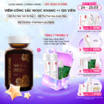 Viên Uống Mờ Nám, Hạn Chế Lão Hóa, Khỏe Đẹp Da Sắc Ngọc Khang ++ 120v