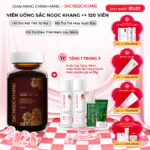 Viên Uống Mờ Nám, Hạn Chế Lão Hóa, Khỏe Đẹp Da Sắc Ngọc Khang ++ 120v