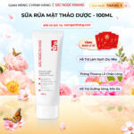 Sữa Rửa Mặt Thảo Dược Dịu Nhẹ Sắc Ngọc Khang (Herbal Facial Cleanser) 100g