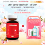 Viên Uống Collagen Dipeptide Hỗ Trợ Mờ Nếp Nhăn, Dưỡng Da Ẩm Mịn Sắc Ngọc Khang 120 viên