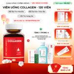 Viên Uống Collagen Dipeptide Hỗ Trợ Mờ Nếp Nhăn, Dưỡng Da Ẩm Mịn Sắc Ngọc Khang 120 viên