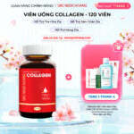Viên Uống Collagen Dipeptide Hỗ Trợ Mờ Nếp Nhăn, Dưỡng Da Ẩm Mịn Sắc Ngọc Khang 120 viên