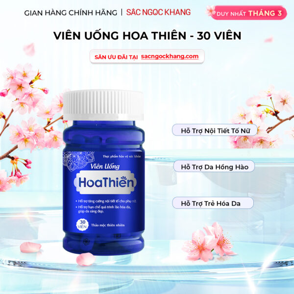 Viên Uống Cân Bằng Nội Tiết Hoa Thiên 30 viên