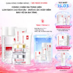 Combo 7 Sản Phẩm Chăm Sóc Da Toàn Diện Chuyên Sâu Sắc Ngọc Khang (Nước Tẩy Trang Thảo Dược, Sữa Rửa Mặt Thảo Dược, Nước Hoa Hồng Thảo Dược, Serum Siêu Dưỡng Trắng Vitamin C, Kem Dưỡng Da 5 In 1, Kem Dưỡng Ban Đêm, Kem Chống Nắng)