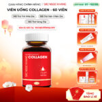 Viên Uống Collagen Dipeptide Mờ Nếp Nhăn - Dưỡng Ẩm Mịn Da Sắc Ngọc Khang hộp 60 viên