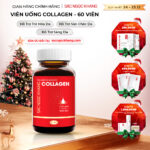 Viên Uống Collagen Dipeptide Mờ Nếp Nhăn - Dưỡng Ẩm Mịn Da Sắc Ngọc Khang hộp 60 viên