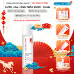 Nước Hoa Hồng Thảo Dược Sắc Ngọc Khang 145ml ( Herbal Toner) - Bản nâng cấp