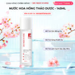 Nước Hoa Hồng Thảo Dược Sắc Ngọc Khang 145ml ( Herbal Toner) - Bản nâng cấp