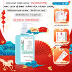 Dung Dịch Vệ Sinh Thảo Dược Orasic Dưỡng Hồng Sắc Ngọc Khang (Herbal Intimate Wash) 200ml