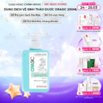 Dung Dịch Vệ Sinh Thảo Dược Orasic Dưỡng Hồng Sắc Ngọc Khang (Herbal Intimate Wash) 200ml