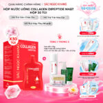 Nước Uống Collagen Dipeptide Mờ Nếp Nhăn - Dưỡng Ẩm Mịn Da Sắc Ngọc Khang (Hộp 30 túi x 20 ml)