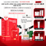 Nước Uống Collagen Dipeptide Mờ Nếp Nhăn - Dưỡng Ẩm Mịn Da Sắc Ngọc Khang (Hộp 30 túi x 20 ml)