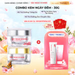 Combo Dưỡng Da Ngày Và Đêm Sắc Ngọc Khang (Kem Dưỡng Da Ban Đêm 30g và Kem Dưỡng Da Ban Ngày 5in1 30g, tặng Sữa rửa mặt 100g hoặc sữa dưỡng thể 50g)