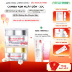Combo Dưỡng Da Ngày Và Đêm Sắc Ngọc Khang (Kem Dưỡng Da Ban Đêm 30g và Kem Dưỡng Da Ban Ngày 5in1 30g, tặng Sữa rửa mặt 100g hoặc sữa dưỡng thể 50g)