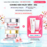 Combo Dưỡng Da Ngày Và Đêm Sắc Ngọc Khang (Kem Dưỡng Da Ban Đêm 30g và Kem Dưỡng Da Ban Ngày 5in1 30g, tặng Sữa rửa mặt 100g hoặc sữa dưỡng thể 50g)