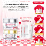 Combo Dưỡng Da Ngày Và Đêm Sắc Ngọc Khang (Kem Dưỡng Da Ban Đêm 30g và Kem Dưỡng Da Ban Ngày 5in1 30g, tặng Sữa rửa mặt 100g hoặc sữa dưỡng thể 50g)