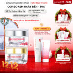 Combo Dưỡng Da Ngày Và Đêm Sắc Ngọc Khang (Kem Dưỡng Da Ban Đêm 30g và Kem Dưỡng Da Ban Ngày 5in1 30g, tặng Sữa rửa mặt 100g hoặc sữa dưỡng thể 50g)