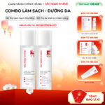 Combo Nước hoa hồng thảo dược Sắc Ngọc Khang 145ml + Nước tẩy trang thảo dược Sắc Ngọc Khang 145ml