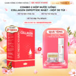 Combo 2 Nước Uống Collagen Dipeptide Mờ Nếp Nhăn - Dưỡng Ẩm Mịn Sắc Ngọc Khang- Liệu trình 2 tháng