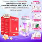 Combo 2 Nước Uống Collagen Dipeptide Mờ Nếp Nhăn - Dưỡng Ẩm Mịn Sắc Ngọc Khang- Liệu trình 2 tháng