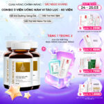 Combo 3 Hộp Viên Uống Vi Tảo Lục Sắc Ngọc Khang Đào Thải Nám 60 viên/hộp