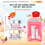Combo Kem Mờ Nám, Nâng Tông, Bảo Vệ Da Sắc Ngọc Khang (Kem Ngày 30g + Kem Đêm 30g + Kem Chống Nắng SA MẠC)