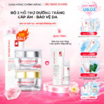 Combo Kem Mờ Nám, Nâng Tông, Bảo Vệ Da Sắc Ngọc Khang (Kem Ngày 30g + Kem Đêm 30g + Kem Chống Nắng SA MẠC)