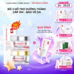 Combo Kem Mờ Nám, Nâng Tông, Bảo Vệ Da Sắc Ngọc Khang (Kem Ngày 30g + Kem Đêm 30g + Kem Chống Nắng SA MẠC)