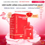 Nước Uống Collagen Dipeptide Mờ Nếp Nhăn - Dưỡng Ẩm Mịn Da Sắc Ngọc Khang (Hộp 15 túi x 20 ml)